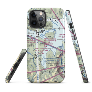 Port Lions Airport (ORI) VFR Sectional  Tough iPhone Case