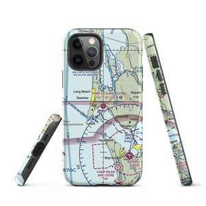 Port of Ilwaco Airport (7W1) VFR Sectional  Tough iPhone Case