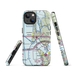 Port of Ilwaco Airport (7W1) VFR Sectional  Tough iPhone Case