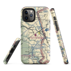 Port of Whitman Business Air Center Airport (S94) VFR Sectional  Tough iPhone Case