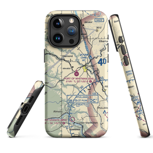 Port of Whitman Business Air Center Airport (S94) VFR Sectional  Tough iPhone Case