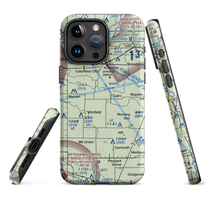 Port Paradise Farms Airport (8IA2) VFR Sectional  Tough iPhone Case