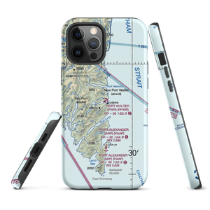 Port Walter Seaplane Base (PWR) VFR Sectional  Tough iPhone Case