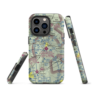 Port-Bucyrus-Crawford County Airport (17G) VFR Sectional  Tough iPhone Case