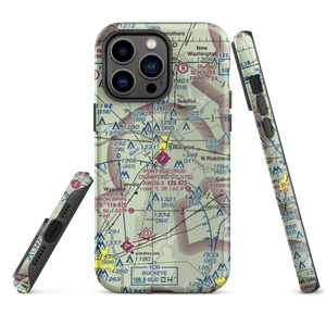 Port-Bucyrus-Crawford County Airport (17G) VFR Sectional  Tough iPhone Case