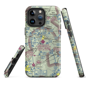Port-Bucyrus-Crawford County Airport (17G) VFR Sectional  Tough iPhone Case