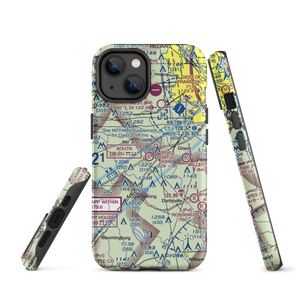 Port-O-John Airport (2OH8) VFR Sectional  Tough iPhone Case