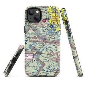 Port-O-John Airport (2OH8) VFR Sectional  Tough iPhone Case