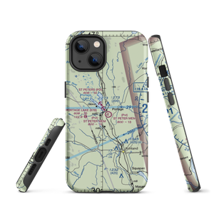 Portage Lake Municipal Seaplane Base (87B) VFR Sectional  Tough iPhone Case