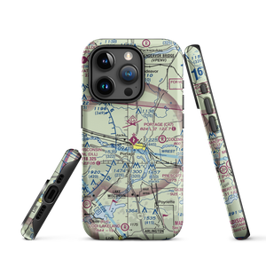 Portage Municipal Airport (C47) VFR Sectional  Tough iPhone Case