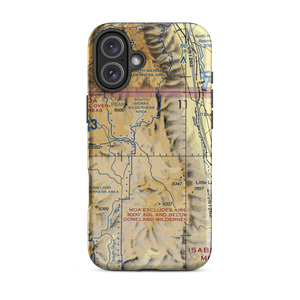 Porter Ranch Airport (68CN) VFR Sectional  Tough iPhone Case