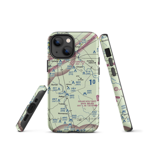 Porter Ranch Airport (87TX) VFR Sectional  Tough iPhone Case