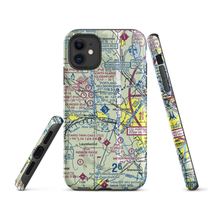 Portland Hillsboro Airport (HIO) VFR Sectional  Tough iPhone Case