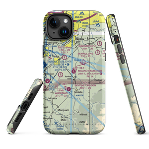 Portland Mulino Airport (4S9) VFR Sectional  Tough iPhone Case