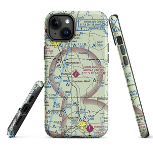 Portland Municipal Airport (1M5) VFR Sectional  Tough iPhone Case