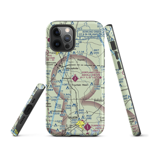 Portland Municipal Airport (1M5) VFR Sectional  Tough iPhone Case