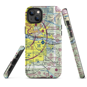 Portland Troutdale Airport (TTD) VFR Sectional  Tough iPhone Case