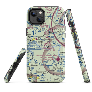 Posey Patch Ultralightport (59II) VFR Sectional  Tough iPhone Case