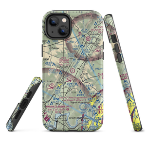 Possum Bottom Airport (TN89) VFR Sectional  Tough iPhone Case