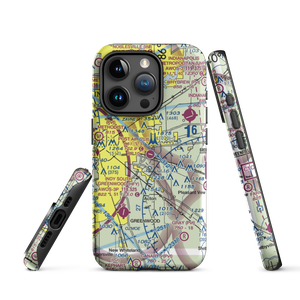 Post-Air Airport (7L8) VFR Sectional  Tough iPhone Case