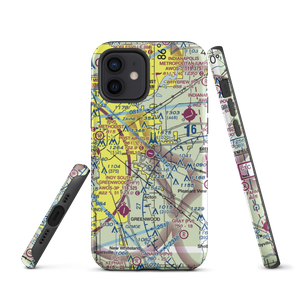 Post-Air Airport (7L8) VFR Sectional  Tough iPhone Case