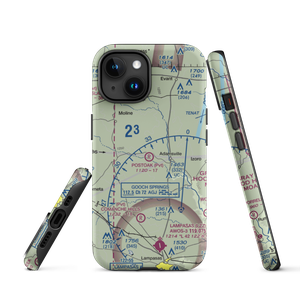 Postoak Airport (76TA) VFR Sectional  Tough iPhone Case