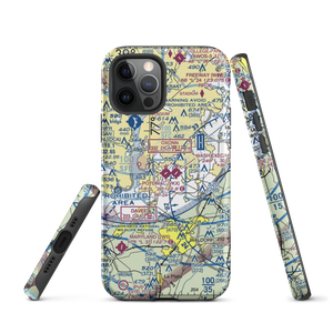Potomac Airfield (VKX) VFR Sectional  Tough iPhone Case