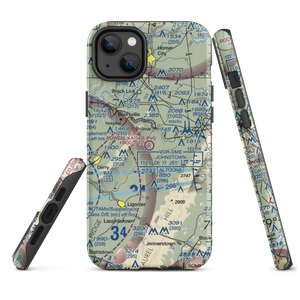 Powell Kaiser Airport (01PA) VFR Sectional  Tough iPhone Case