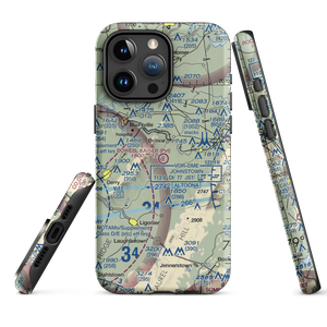 Powell Kaiser Airport (01PA) VFR Sectional  Tough iPhone Case