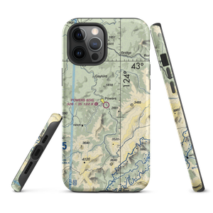 Powers Airport (6S6) VFR Sectional  Tough iPhone Case