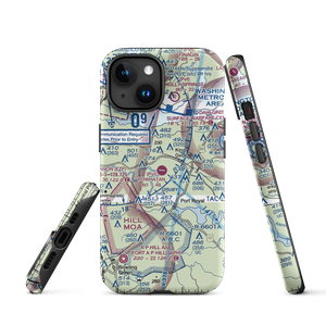 Powhatan Airport (VA57) VFR Sectional  Tough iPhone Case