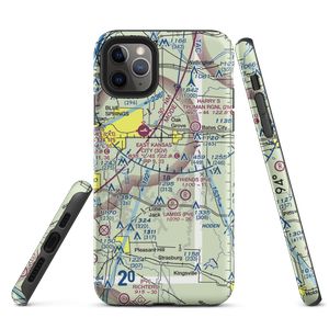 Powis Airport (MO87) VFR Sectional  Tough iPhone Case