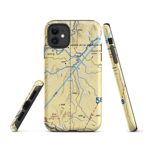Powwatka Ridge Airport (03OR) VFR Sectional  Tough iPhone Case