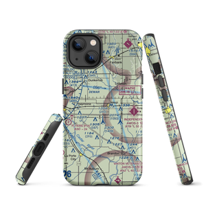 Poyner Airport (IA18) VFR Sectional  Tough iPhone Case