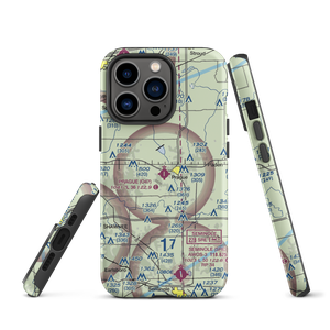 Prague Municipal Airport (O47) VFR Sectional  Tough iPhone Case