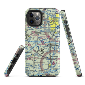 Prairie Ronde Airport (P97) VFR Sectional  Tough iPhone Case