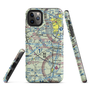 Prairie Ronde Airport (P97) VFR Sectional  Tough iPhone Case