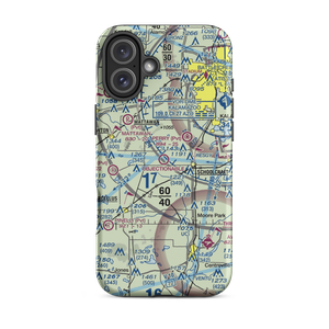 Prairie Ronde Airport (P97) VFR Sectional  Tough iPhone Case