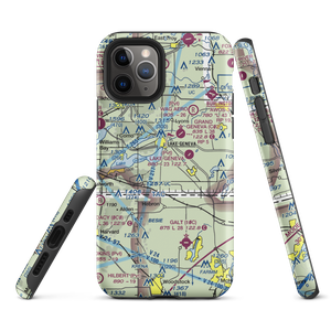 Prairie View Farm Airport (24WN) VFR Sectional  Tough iPhone Case