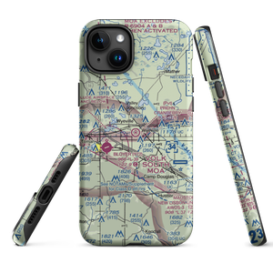 Prehn Cranberry Company Airport (01WI) VFR Sectional  Tough iPhone Case