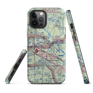 Prehn Cranberry Company Airport (01WI) VFR Sectional  Tough iPhone Case