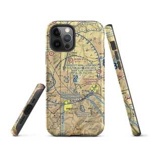 Prescott Regional Airport - Ernest A. Love Field (PRC) VFR Sectional  Tough iPhone Case