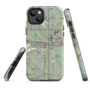 Presho Municipal Airport (5P5) VFR Sectional  Tough iPhone Case