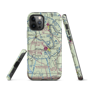 Presque Isle Seaplane Base (83B) VFR Sectional  Tough iPhone Case