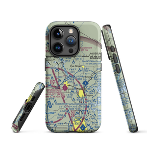 Price Coffee Airfield (58AR) VFR Sectional  Tough iPhone Case