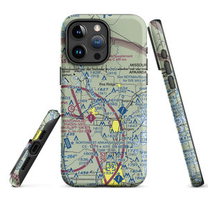 Price Coffee Airfield (58AR) VFR Sectional  Tough iPhone Case