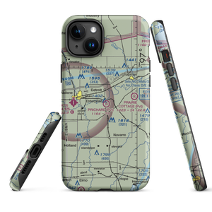 Prichard Airstrip (1KS4) VFR Sectional  Tough iPhone Case