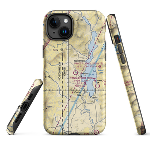 Priest Lake Usfs Airport (67S) VFR Sectional  Tough iPhone Case