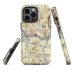 Priest River Municipal Airport (1S6) VFR Sectional  Tough iPhone Case