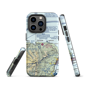 Princeville Airport (HI01) VFR Sectional  Tough iPhone Case